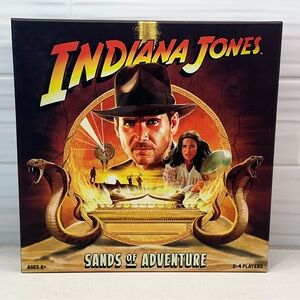 Indiana Jones Sands of Adventure Board Game Cooperative Strategy (Funko Games)